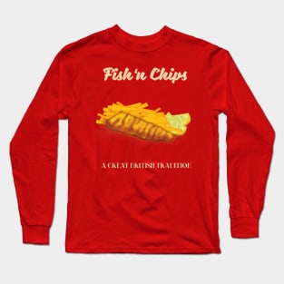 Fish and Chips Long Sleeve T-Shirt